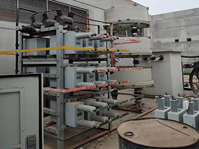 High voltage reactive power compensation and filtering compensation