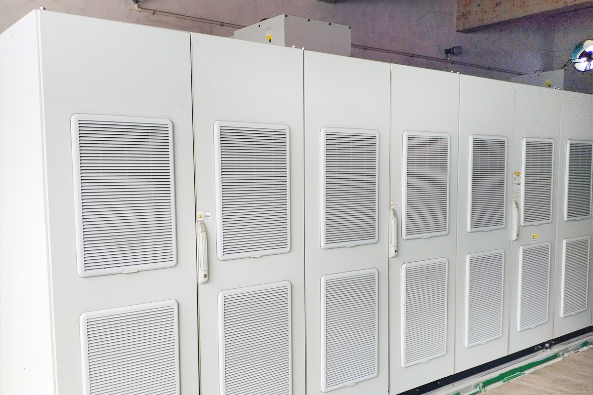 Application of specialized voltage harmonic stabilizer products for textile machinery