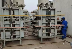 Egypt C&E GREEN INDUSTRY LMT. 11KV Passive Filter Compensation for Medium Frequency Furnace