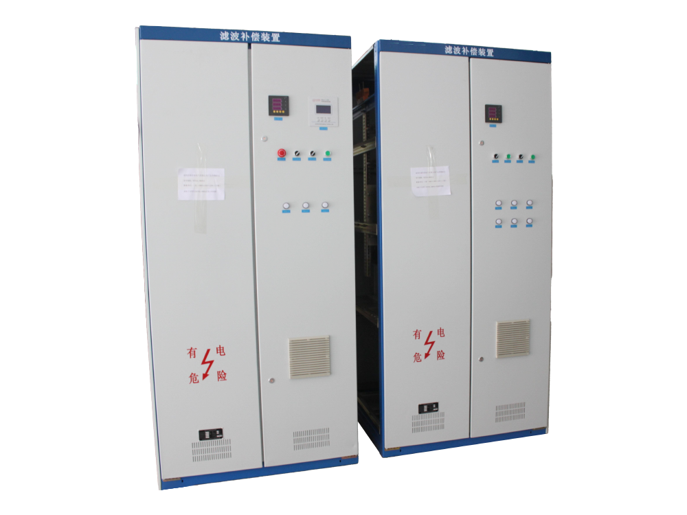 High and low voltage passive reactive power compensation complete set device